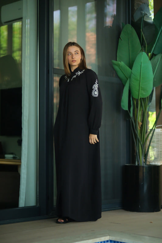 Sahra Elbise Siyah