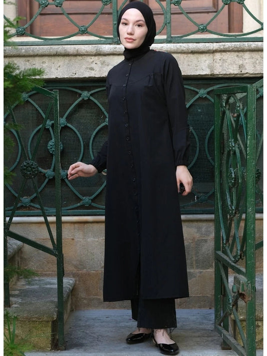 Bahar Tunik Siyah