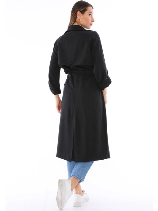 Cool Trençkot Siyah