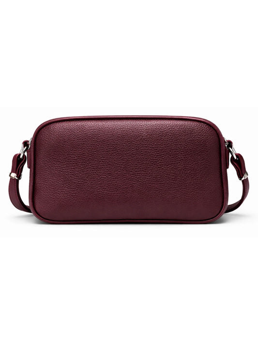 Peri Çapraz Askılı Mini Çanta Bordo Renk
