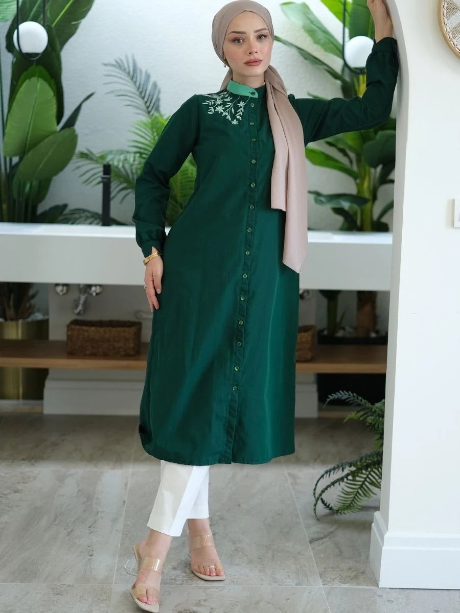 Layla Tunik Yeşil