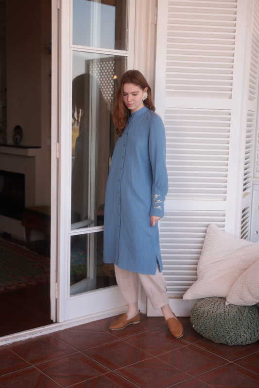 Lilia Tunik Mavi