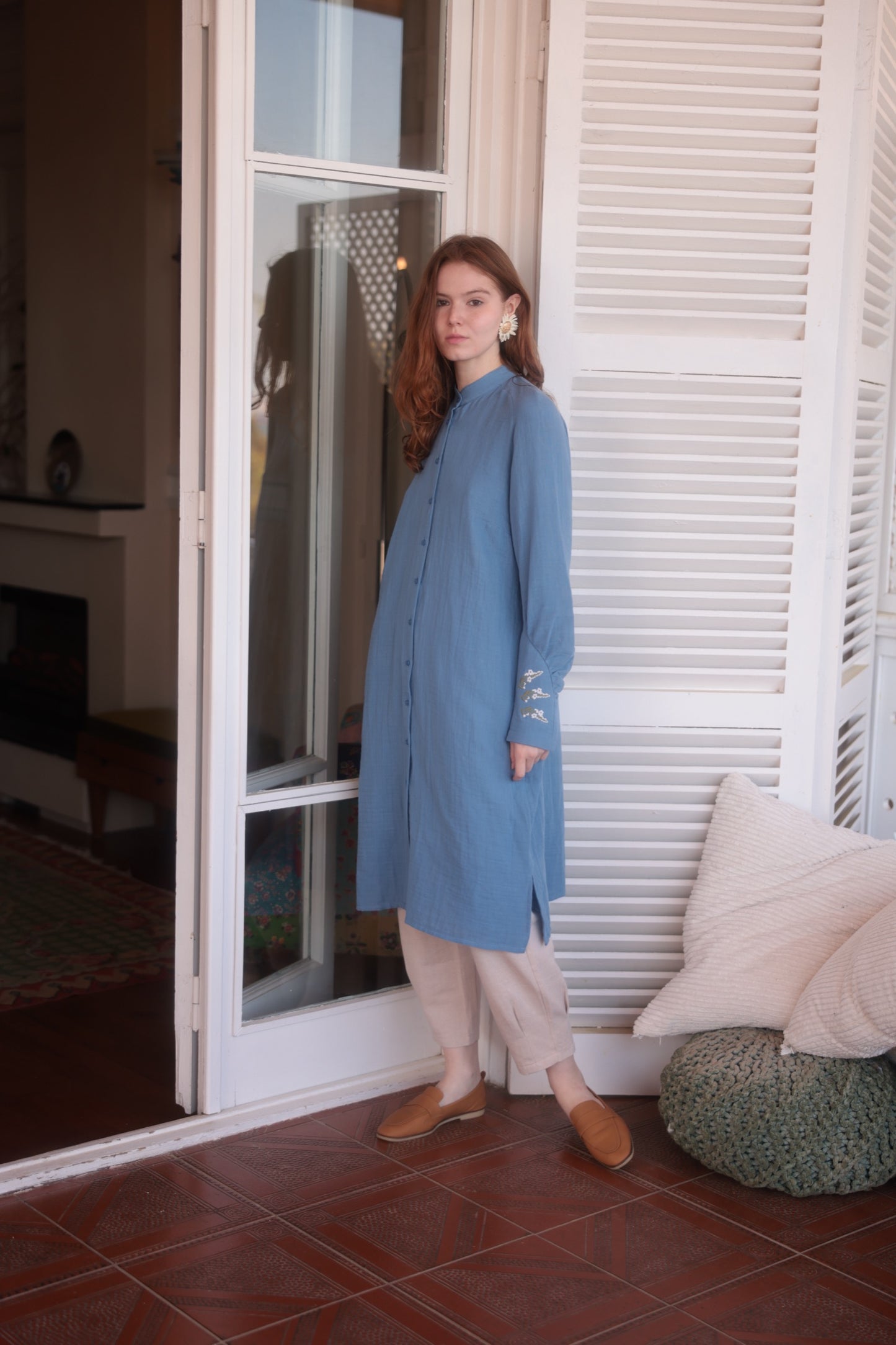 Lilia Tunik Mavi