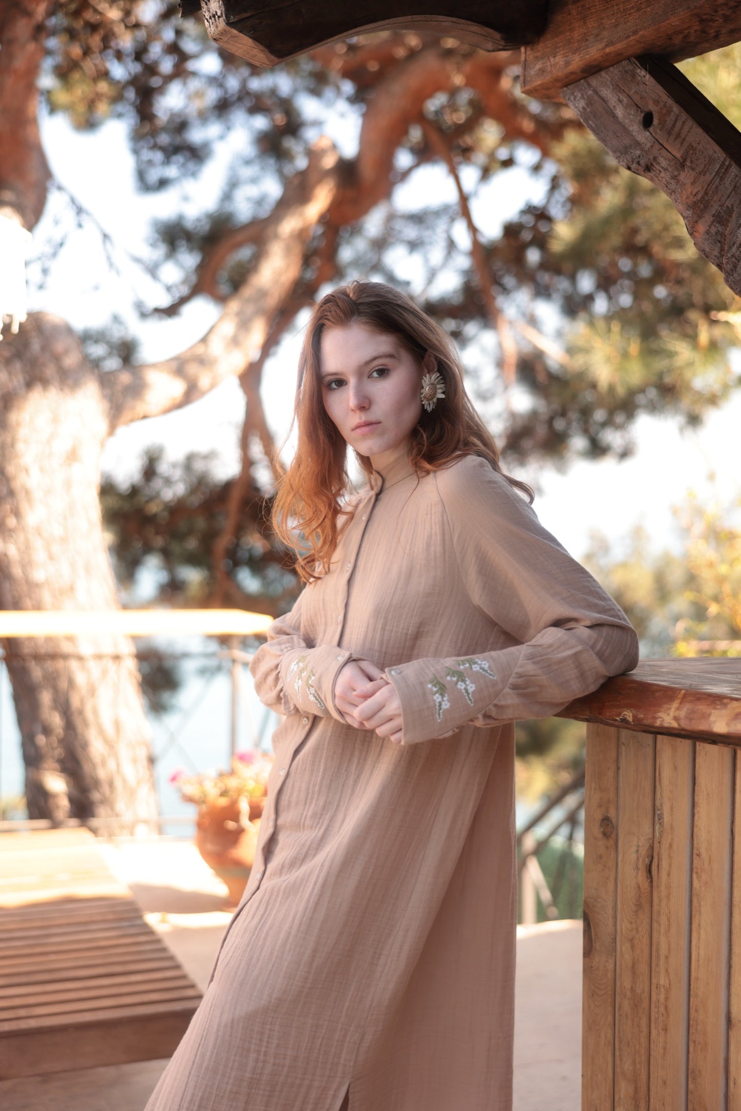 Lilia Tunik Bej