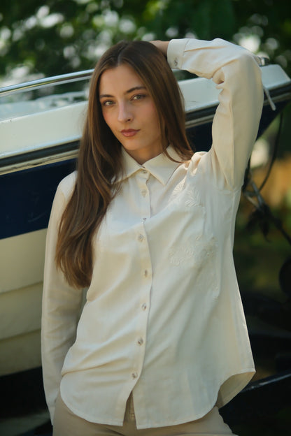 
Hazel Gömlek Ekru