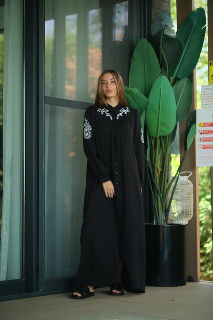 
Sahra Elbise Siyah