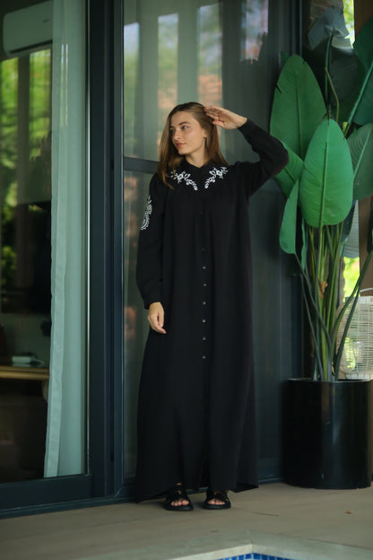 
Sahra Elbise Siyah