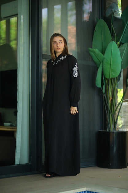 
Sahra Elbise Siyah