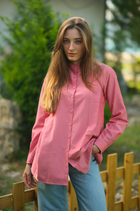 Noor Gömlek Pembe