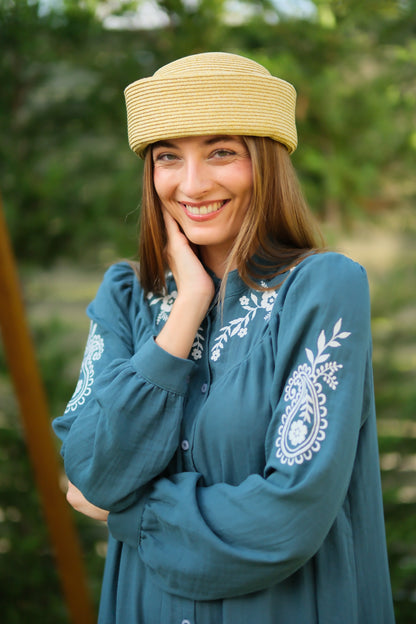 
Sahra Elbise Petrol