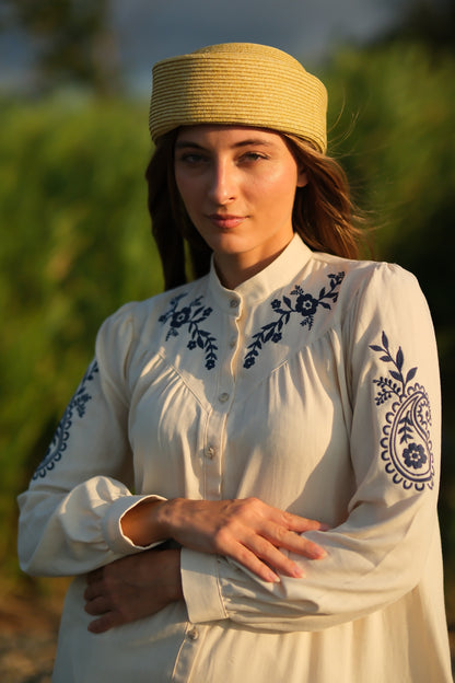 
Sahra Elbise Ekru