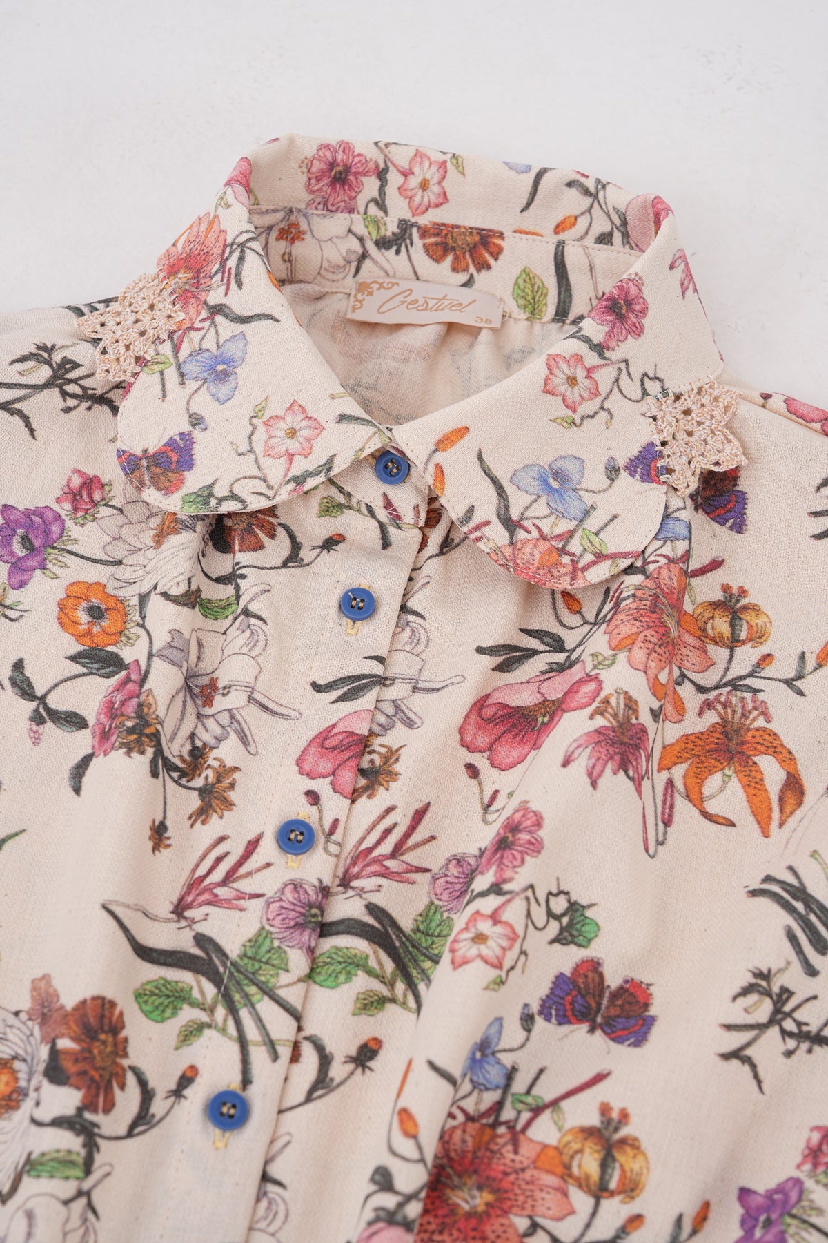 Floral Pamuk Tunik
