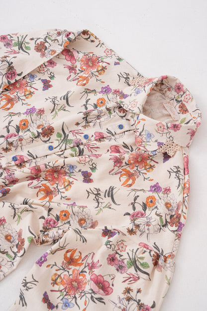 
Floral Pamuk Tunik