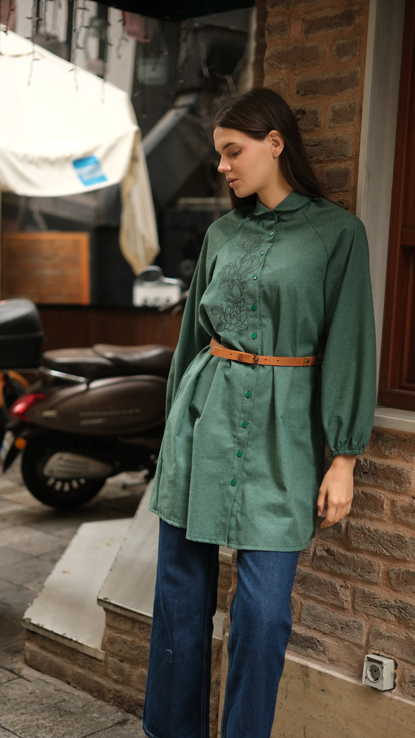 Magnolia Gömlek/Tunik Petrol