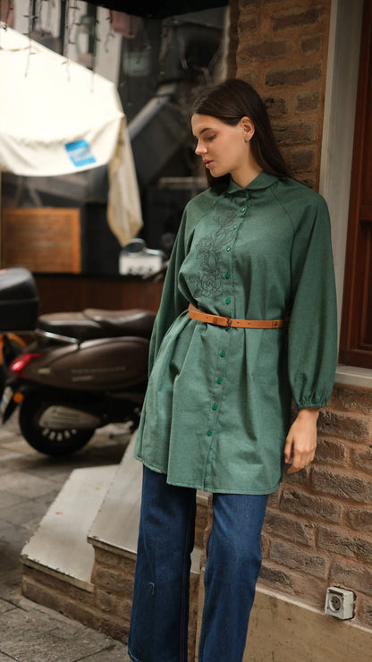 Magnolia Gömlek/Tunik Petrol