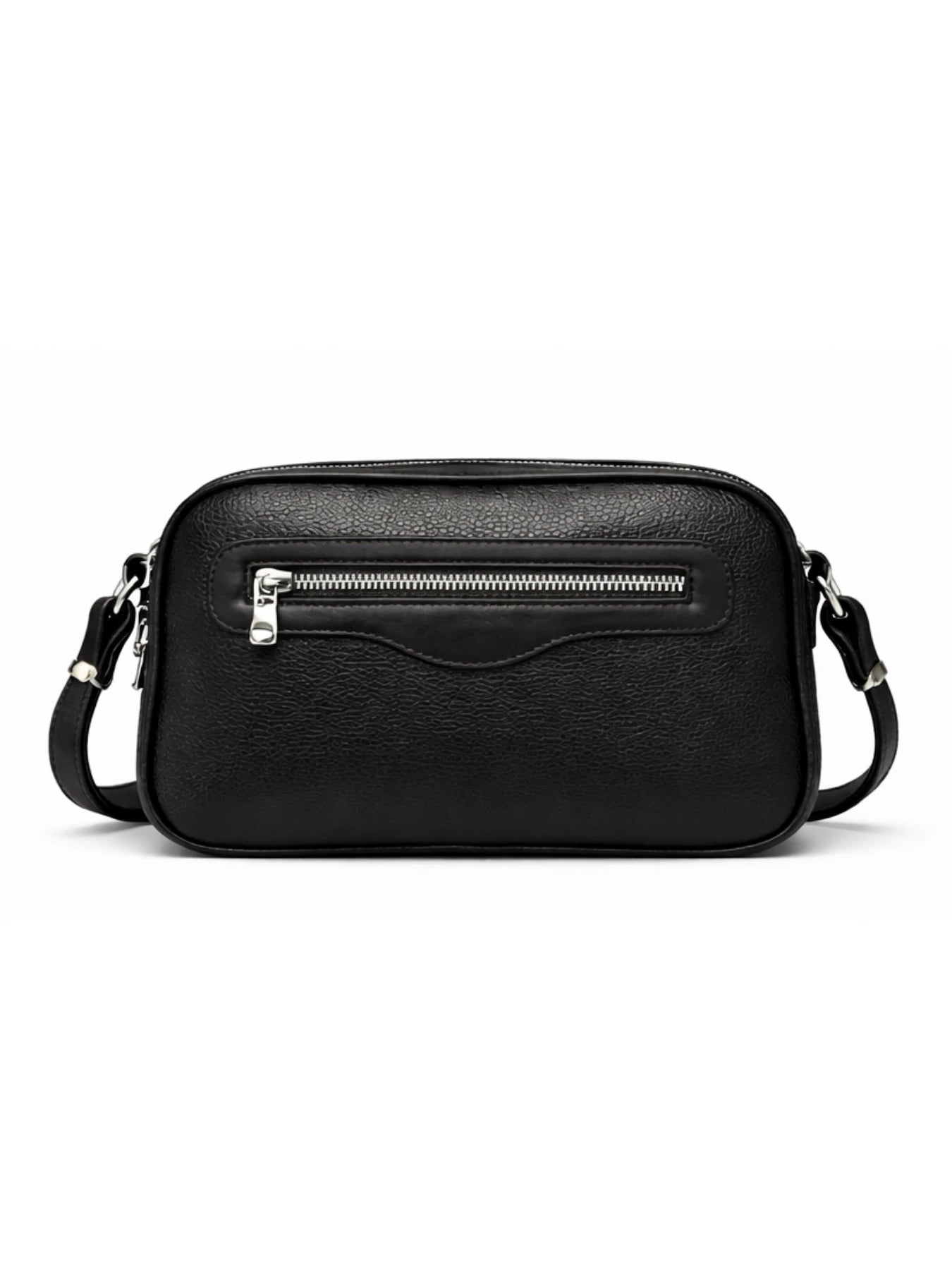 Peri Çapraz Askılı Mini Çanta Siyah Renk