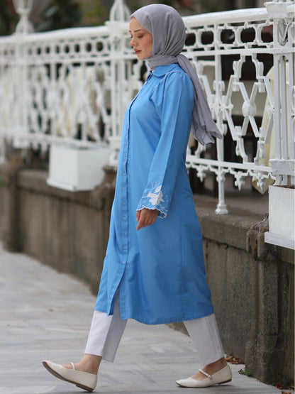 Ajur Tunik Mavi