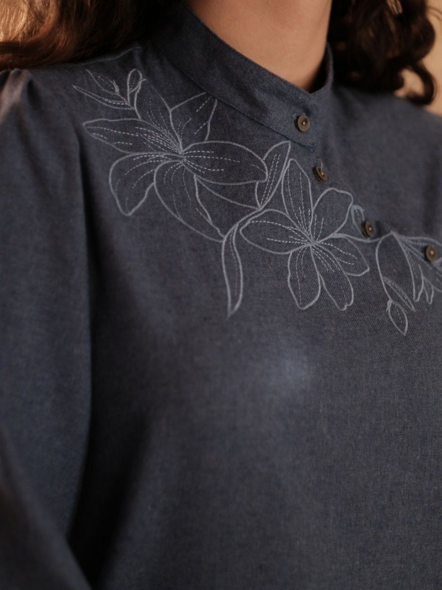 Şehrazat Elbise Mavi