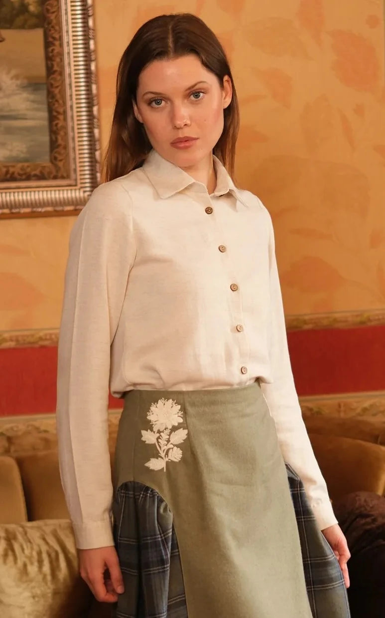 Basic Natural Gömlek