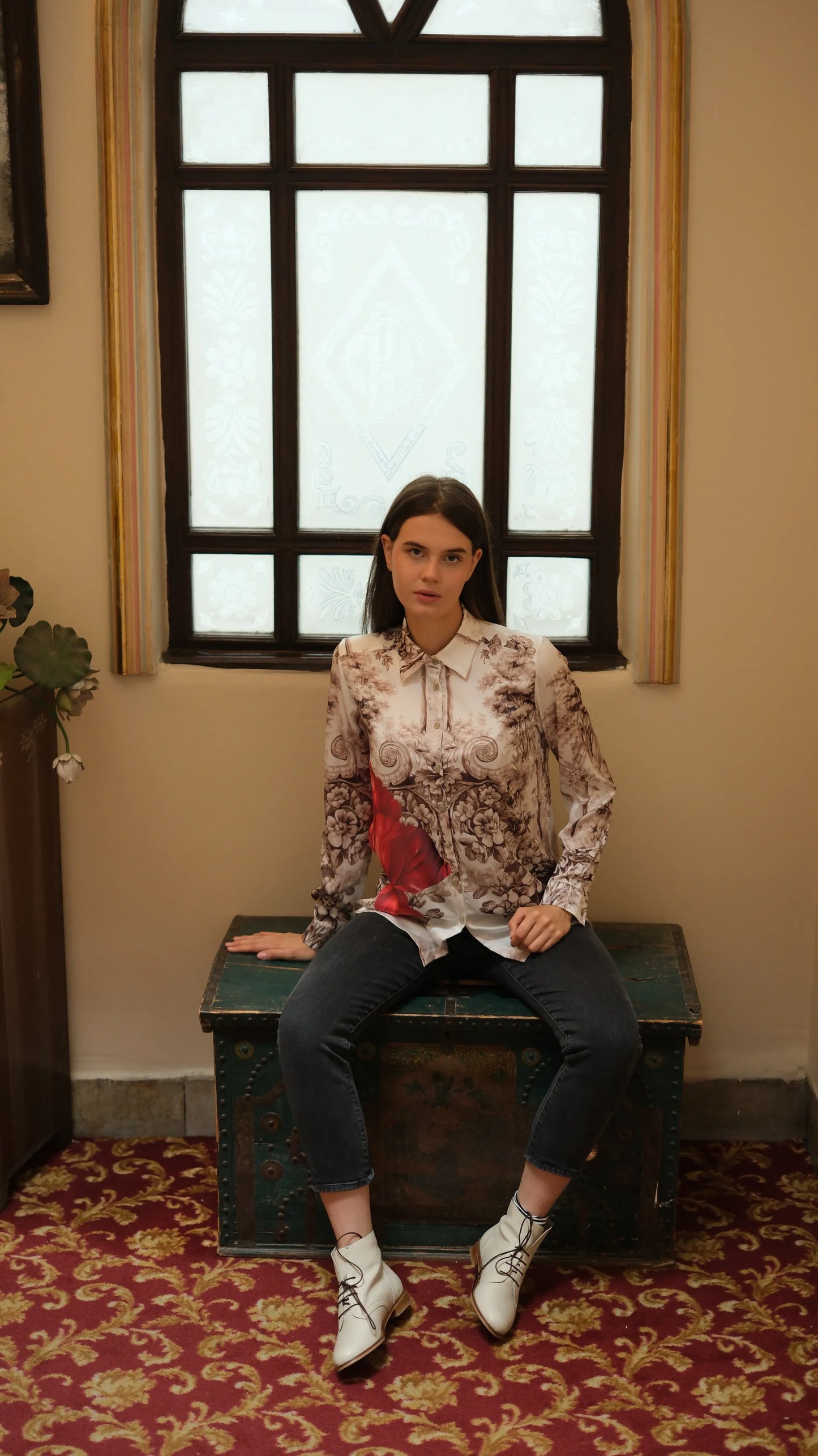 Carmen Saten Gömlek