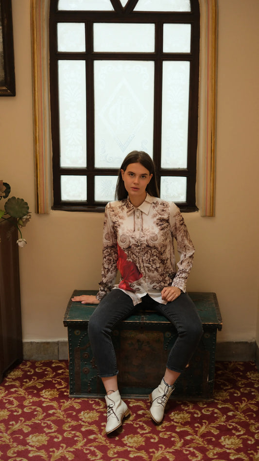 Carmen Saten Gömlek