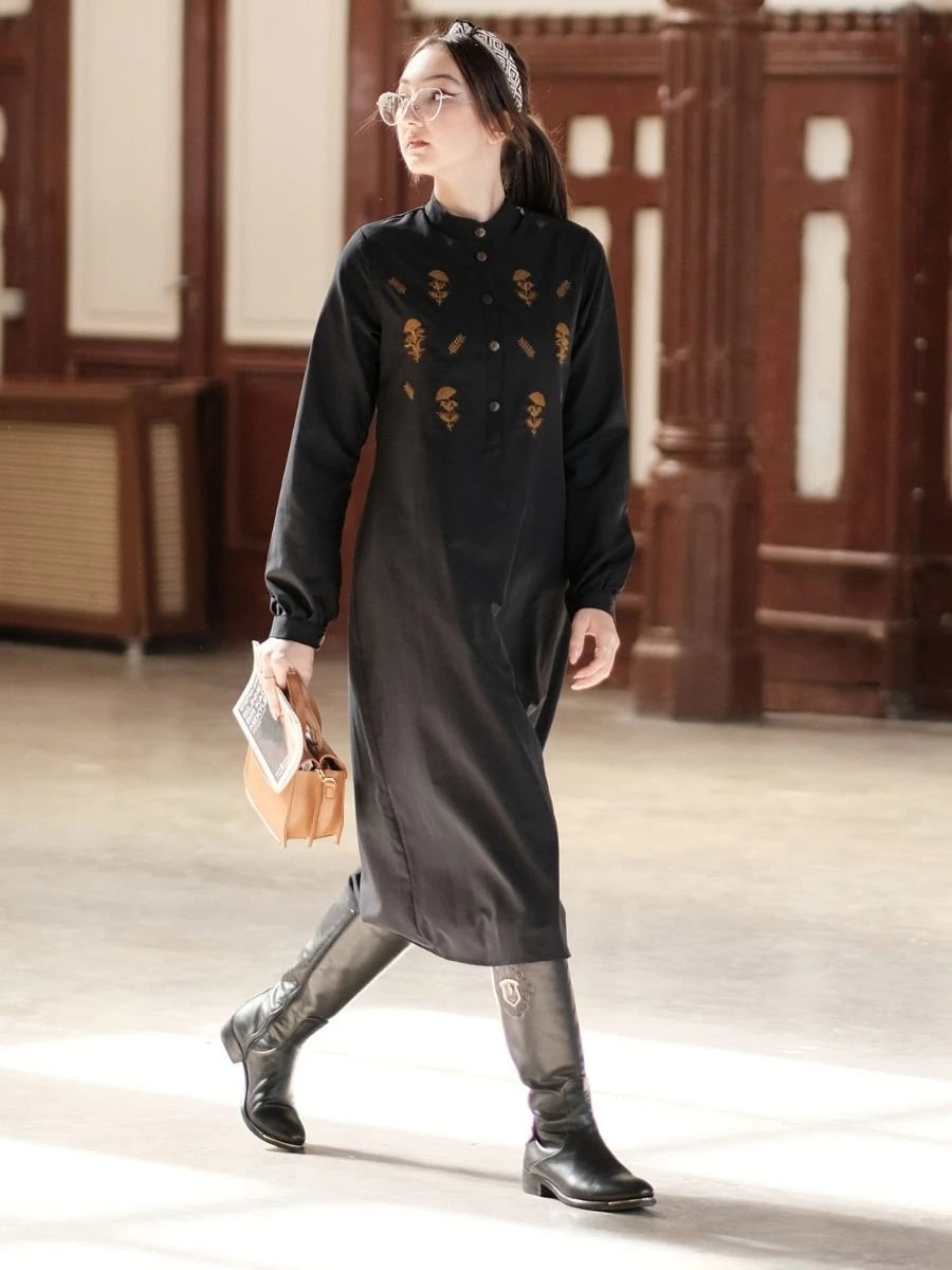 Moroccan Tunik Siyah