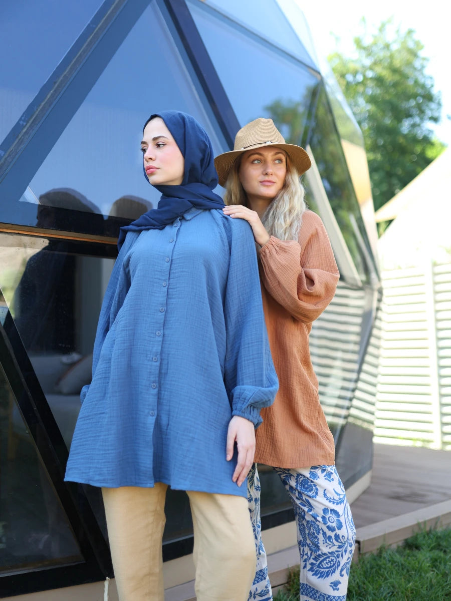 Müslin Gömlek Kiremit