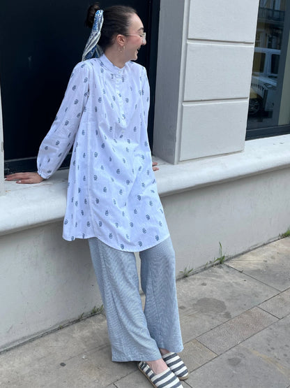 Tılsım Tunik/Gömlek Beyaz