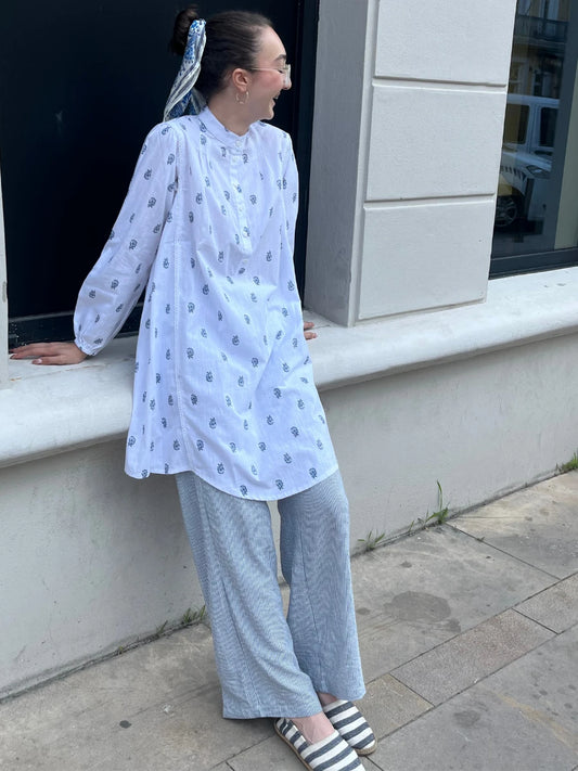 Tılsım Tunik/Gömlek Beyaz