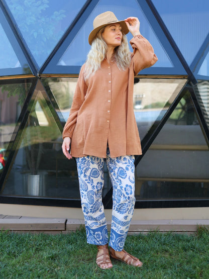 Müslin Gömlek Kiremit