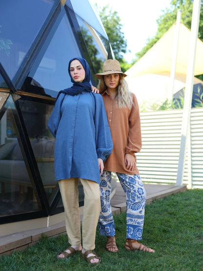 Müslin Gömlek Kiremit