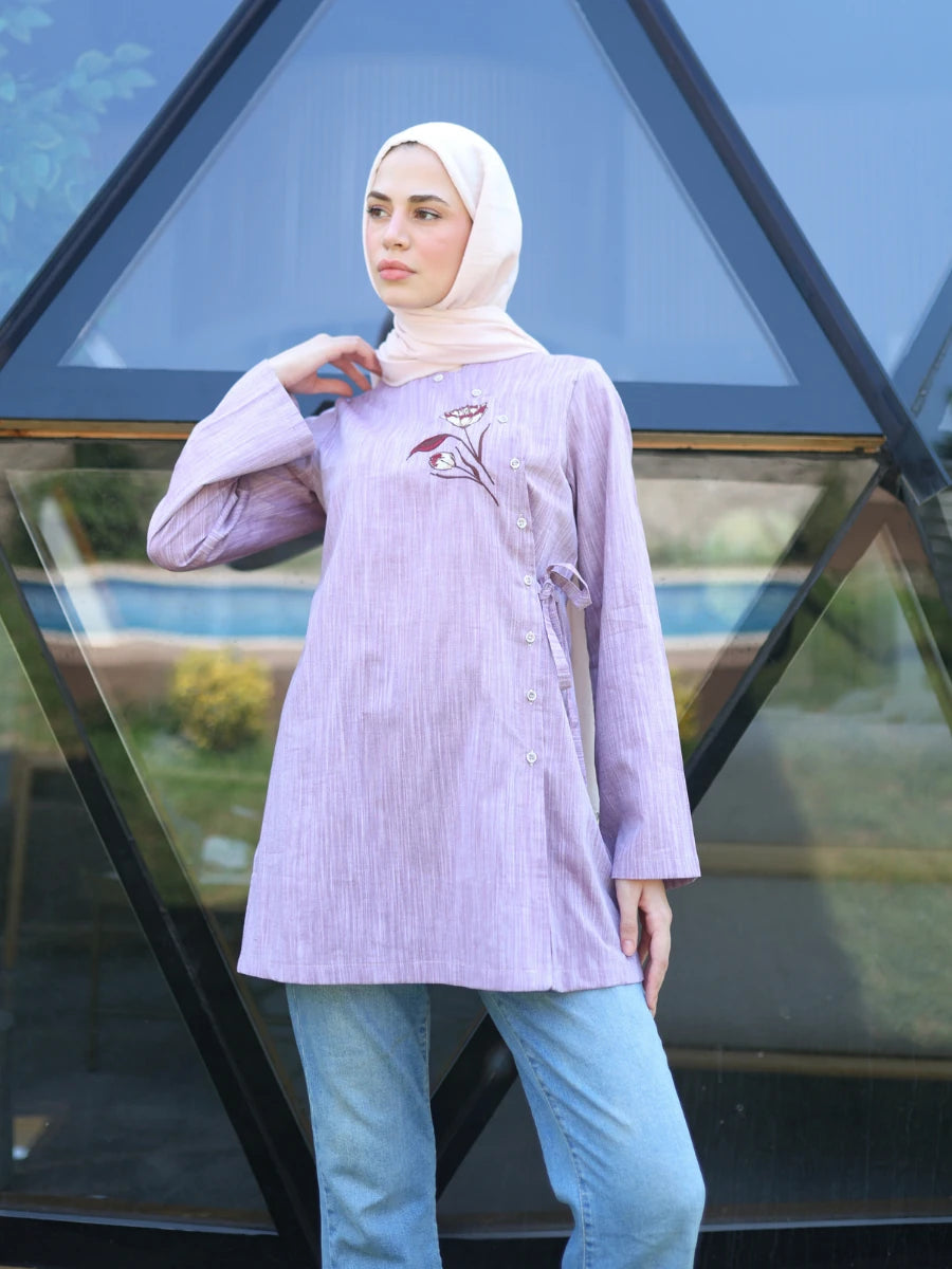 Lalem Tunik Gül Kurusu