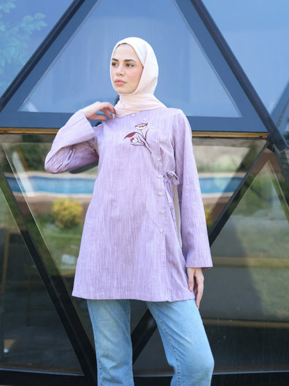 Lalem Tunik Gül Kurusu