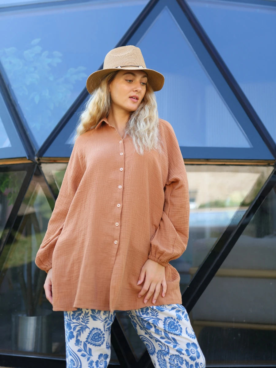 Müslin Gömlek Kiremit