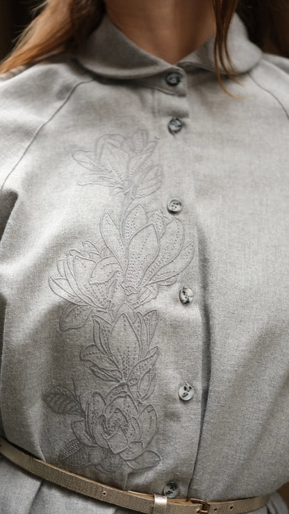 Magnolia Gömlek/Tunik Açık Gri