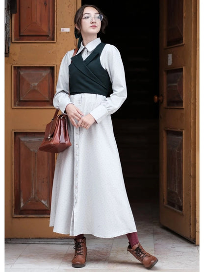 Yelekli Elbise Takım Vison