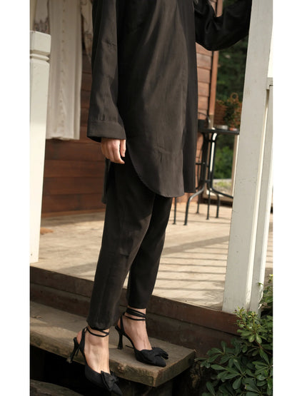 Tensel Kumaş Takım Siyah