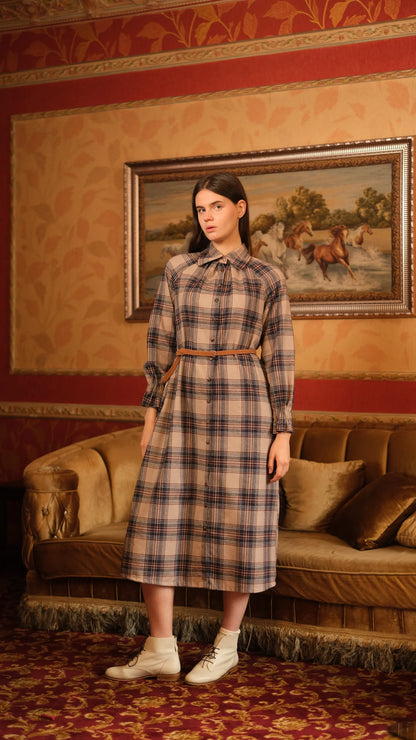 Mira Ekose Tunik - Bej/Laci