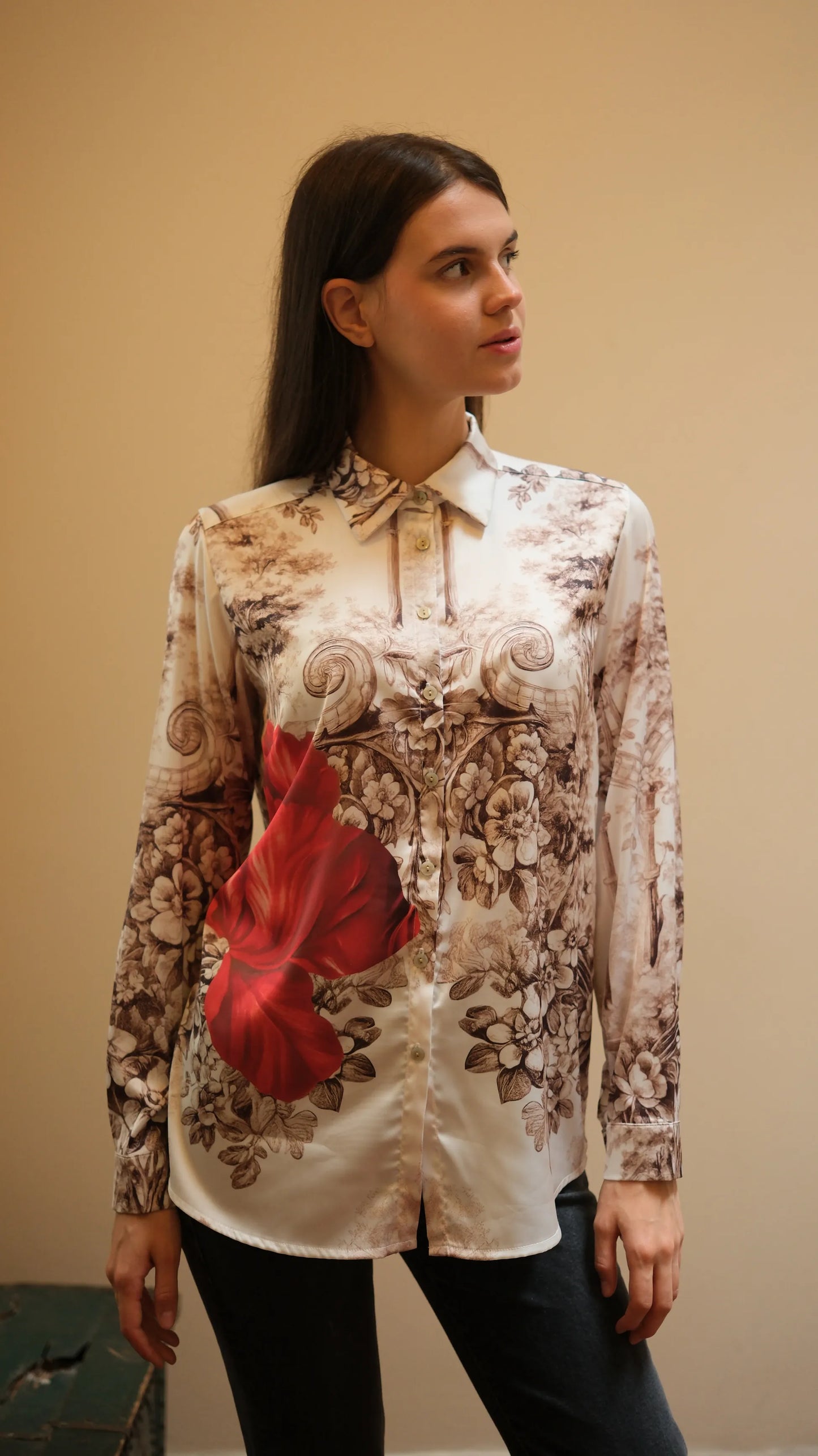 Carmen Saten Gömlek