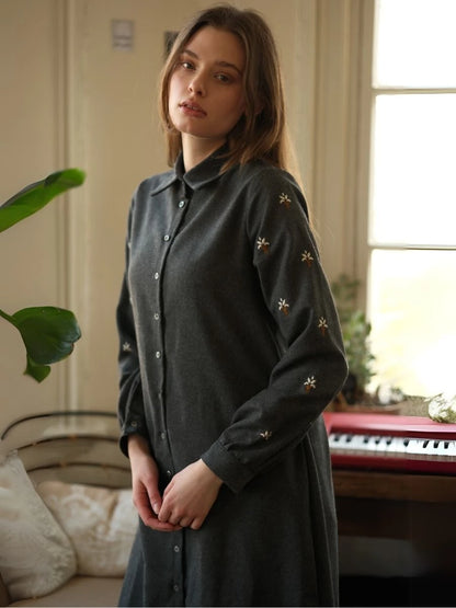 Parla Tunik Koyu Antrasit