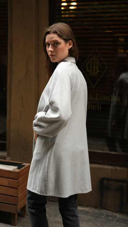 Magnolia Gömlek/Tunik Açık Gri