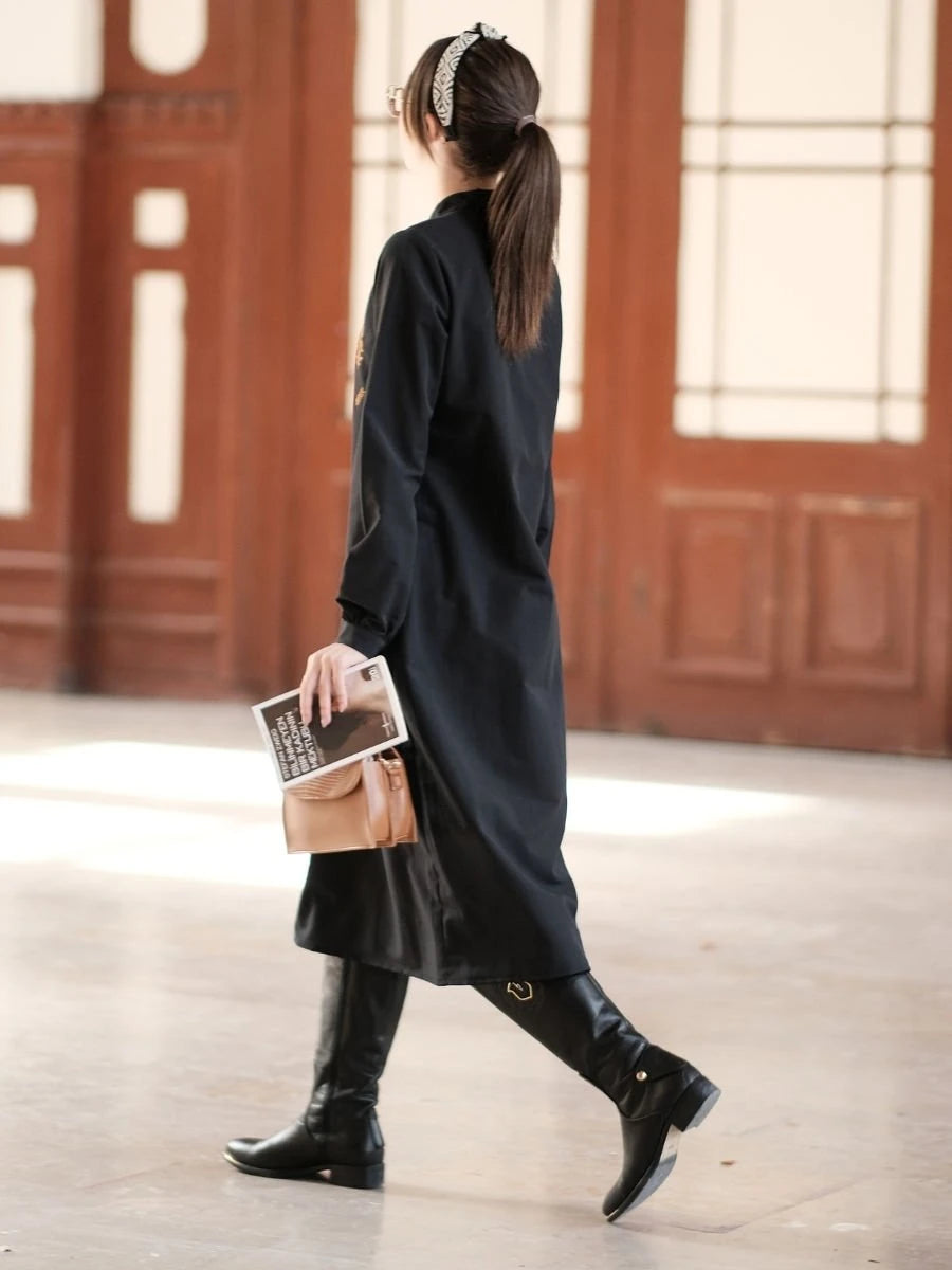 Moroccan Tunik Siyah