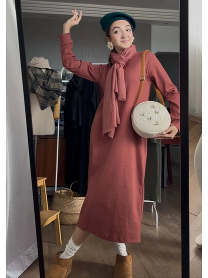 Kaşkorse Tunik Soğan Kabuğu + Crash Bambu Şal