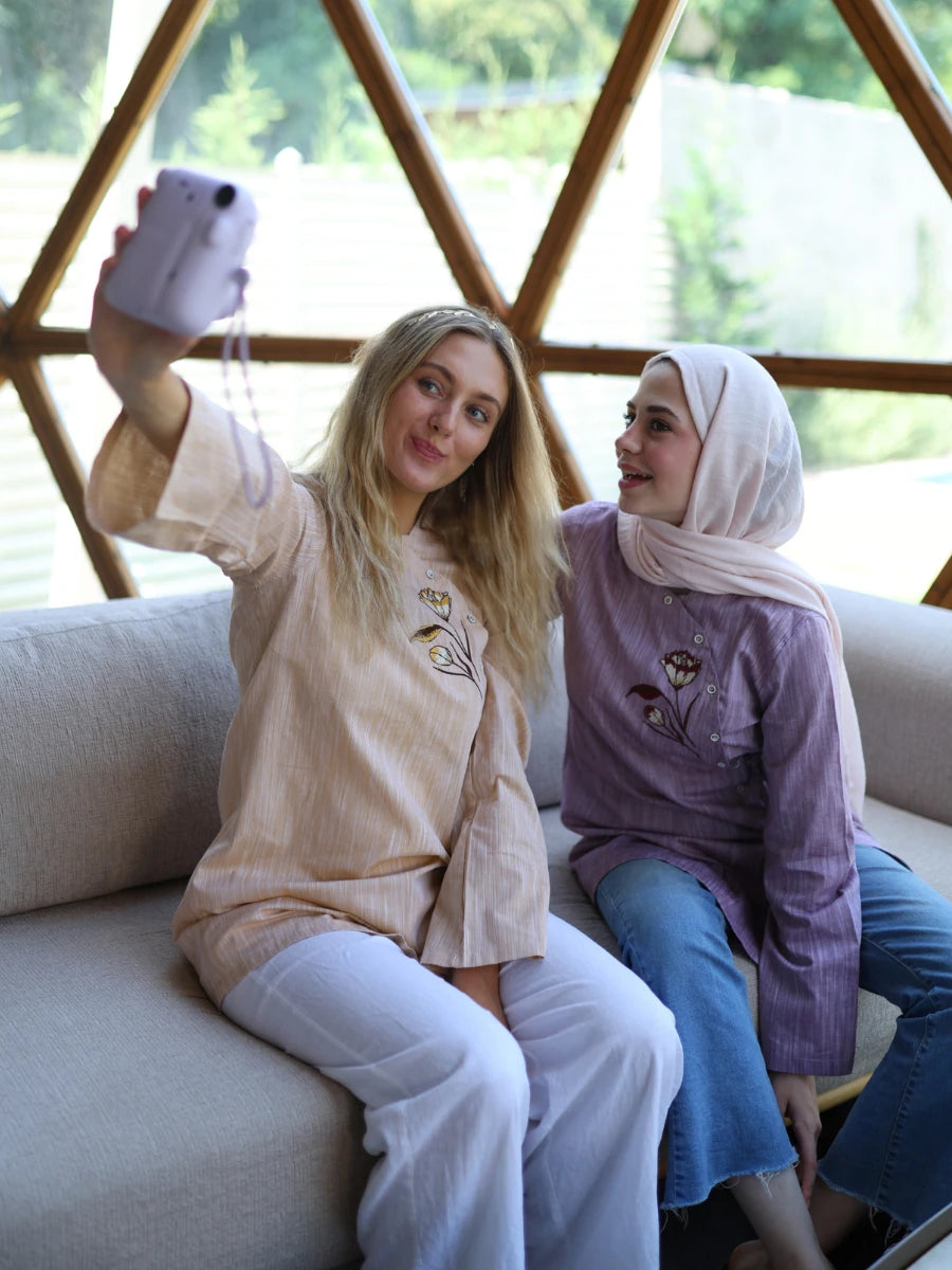 Lalem Tunik Gül Kurusu