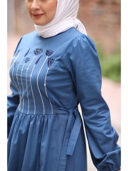 Lale Tunik Mavi
