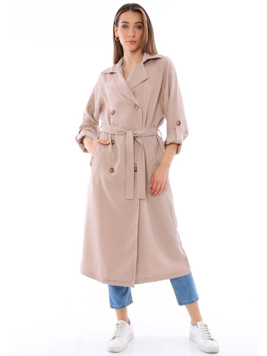 Cool Trençkot Açık Bej