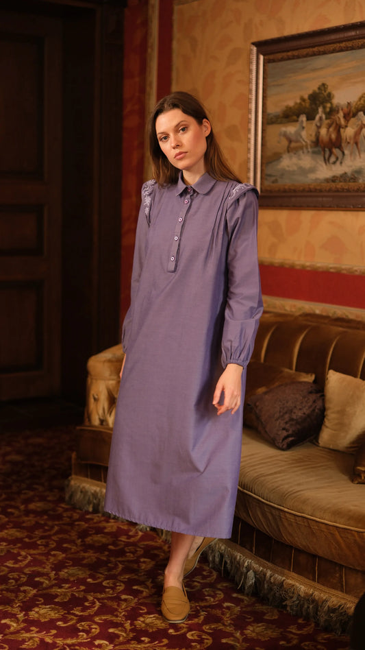 Nehir Tunik Mor