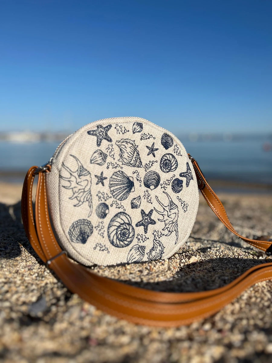 Deniz Yıldızı Yuvarlak Çanta