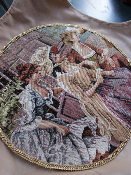 Kızlar Desenli Goblen Yelek