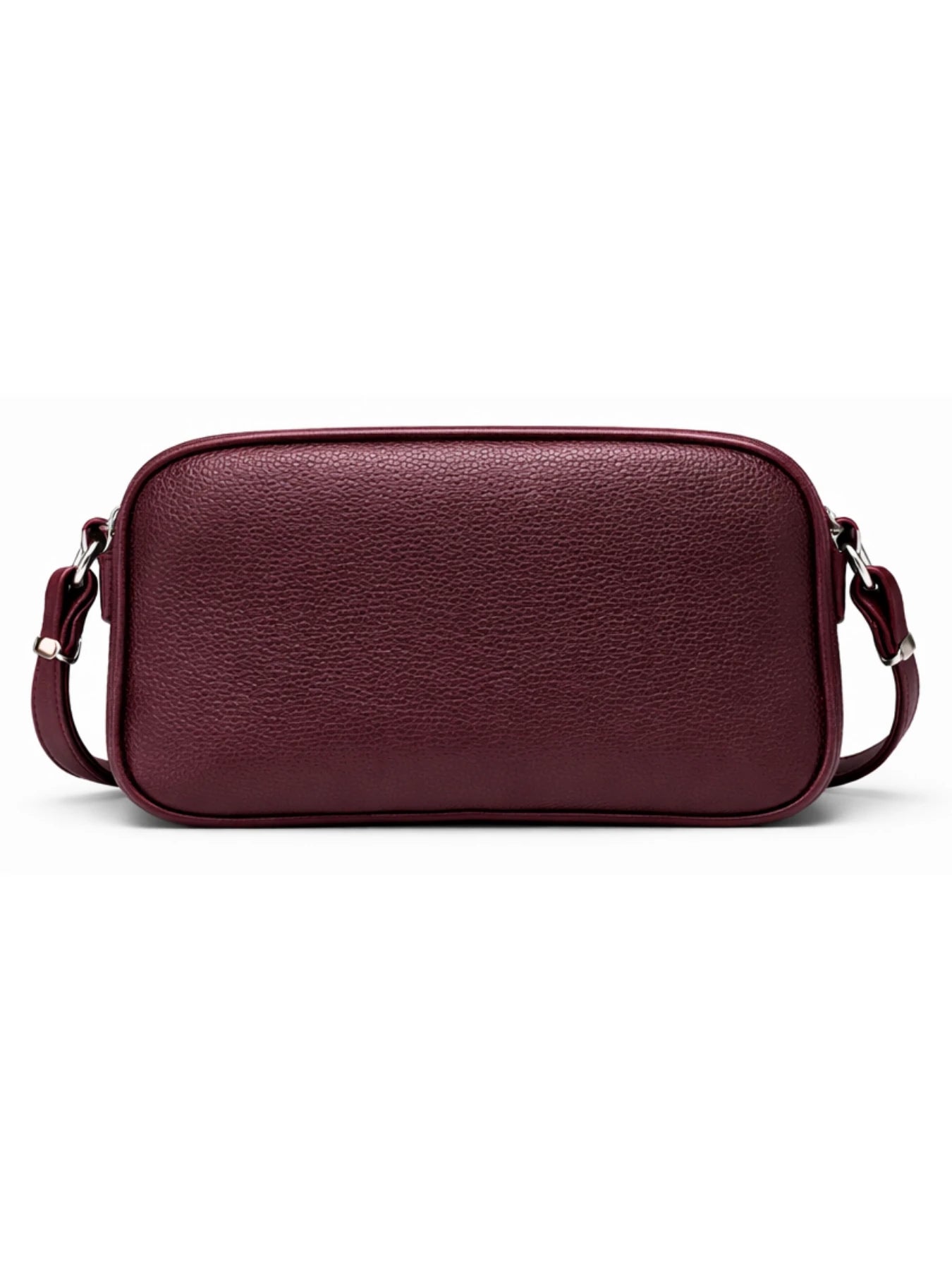 Peri Çapraz Askılı Mini Çanta Bordo Renk